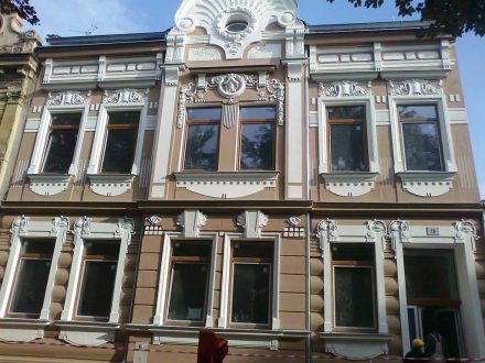 historická fasáda Havlíčkova ulice