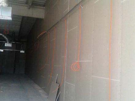protipožární dělící stěny ze sádrokartonu