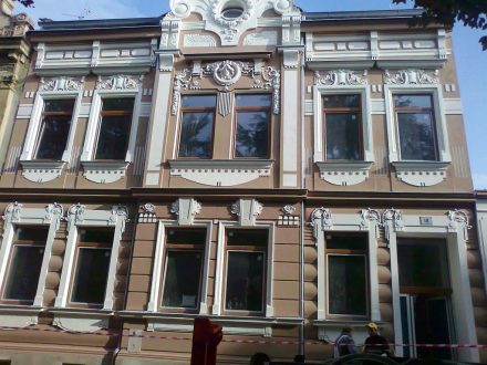 Rekonstrukce bytového městského domu Prostějov